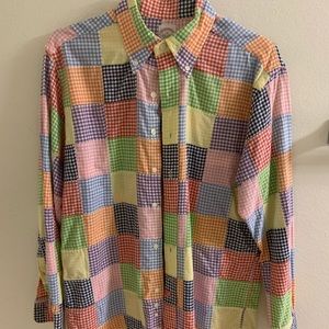 Brooks Brothers Patchwork Button Down